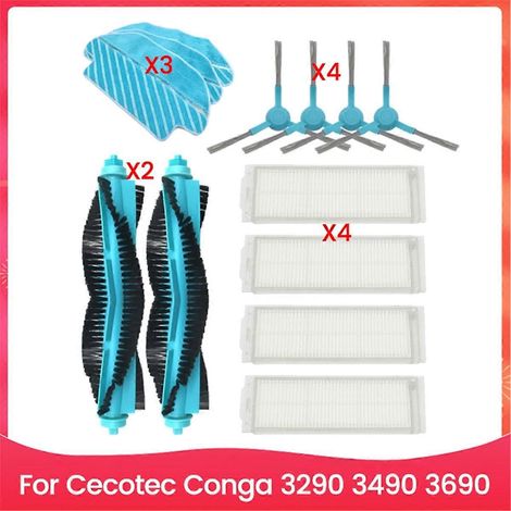 Pièces détachées pour aspirateurs Cecotec Conga 3290, 3490 et 3690 (1/5)