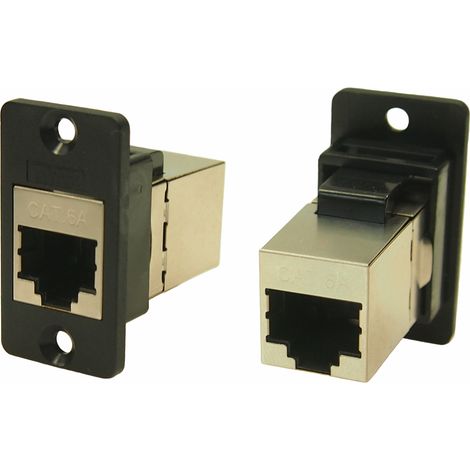 Connecteur RJ45 cat 6a RS PRO Femelle Montage panneau, ports ( Prix pour 1 )