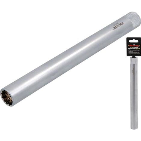 Neilsen 3/8" Drive 18mm Extra Long Spark Plug Deep Square Metric Socket 250mm (1/2)