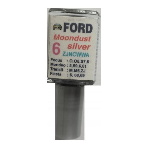 Reparación de arañazos en la pintura del coche Ford Moondust Silver 10 ML arasystem (1/5)