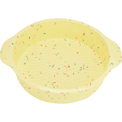 Moule à gâteau, moule à gâteau résistant à la corrosion réutilisable pour la plupart des gens pour la cuisine à domicile(Couleur jaune grain) (1/5)