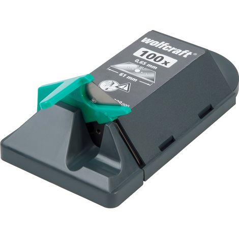 Wolfcraft 4309000 Lame trapezoidali professionale da 0,65 x61 mm 100 pz.