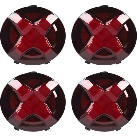 Lot de 4 feux arrière à LED rouge foncé de remplacement pour Chevy Corvette C6 2005 à 2013 (1/5)