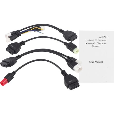 Motorfehlererkennungs- und Diagnosegerät für Motorräder mit elektronischer Kraftstoffeinspritzung, Code-Decoder kompatibel mit Honda, Yamaha und anderen Modellen MST-601 PRO (1/5)