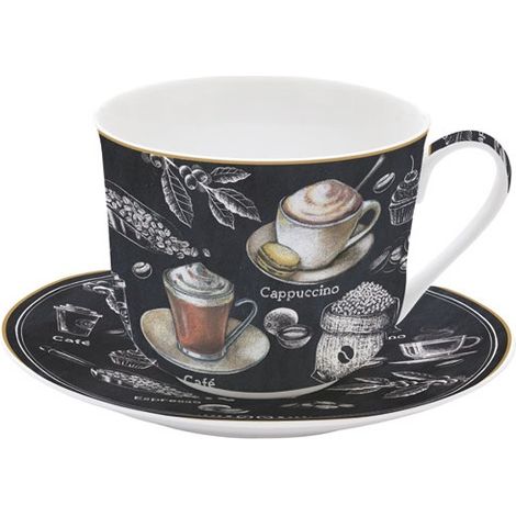 Frühstückstassen-Set 40 cl - Barista - Easy Life