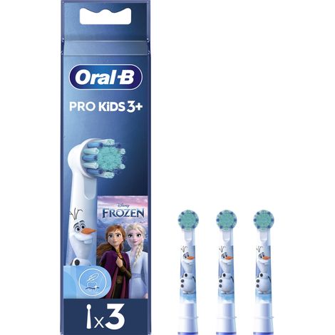 Oral-B Testine Di Ricambio Pro Kids Con Disney Frozen 3 pz Multicolore (1/5)