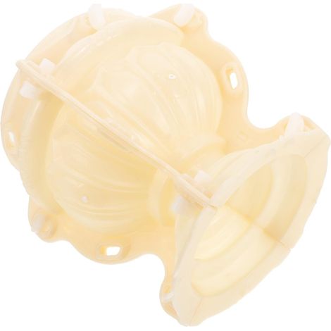 Moule à Pot de Fleurs en Ciment Plastique Épaissi, Modèle Hexagonal Style Européen, pour Bonsaï et Pot de Fleurs, Usage Décoratif de Cour et Atelier DIY (1/5)