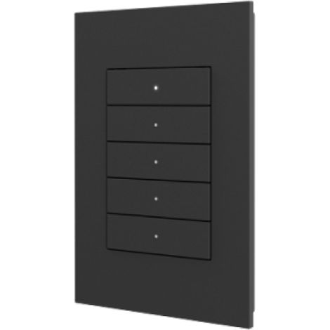 Crestron Horizon 2 Keypad With Cresnet Communications, Standard Engraved, Black (hz2-kpcn-b) 6512514 (1/3)