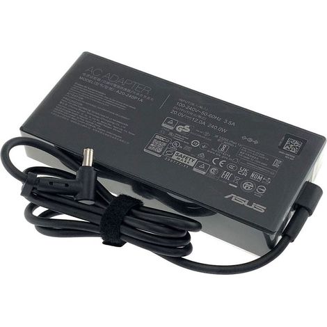Adaptateur secteur asus 240 w 20 v 12 a 6 mm 3 broches
