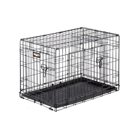 Ferplast DOG INN Box pieghevole per cani in varie misure.. Variante DOG-INN 120 - Misure: 123.8 x 76.2 x h 81.2 cm - Nero