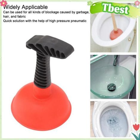 Piston Mini - En Silicone - Pour Baignoires Éviers Toilettes Douches - 1 Pièce (1/5)