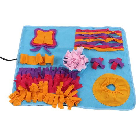 Tapis de fouille portable pour chiens - Stimule les instincts naturels de recherche de nourriture - Tapis d'alimentation lente (1/5)