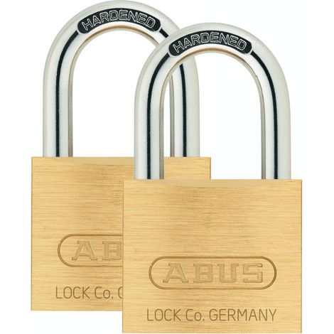 2 Ketten 40 mm Messing Leicht Blist - Abus