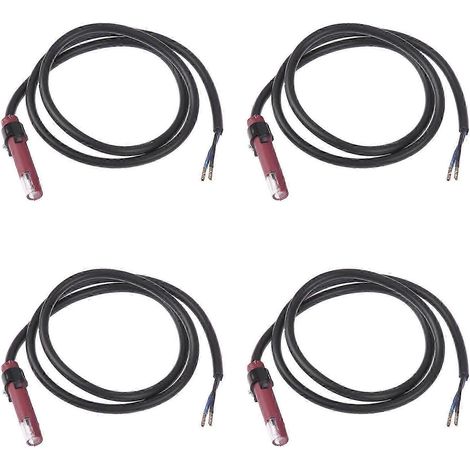 Compatible avec le détecteur de flamme 4X QRB1, photorésistance sensible, détection de brûleur, tube photoélectrique QRB1 rouge (1/5)