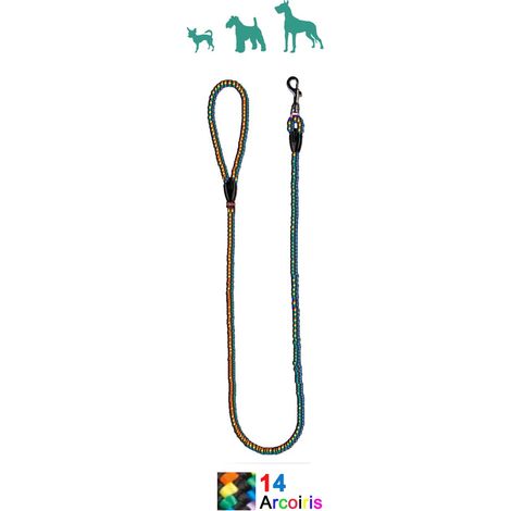 Laisse en Nylon 120 cm Ronde 9 mm pour Animaux de Compagnie