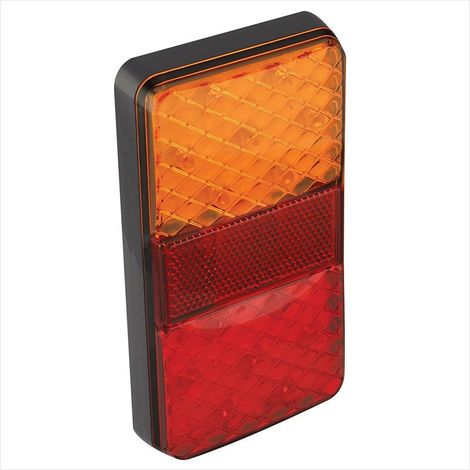 Fanale posteriore 1224v 4 funzioni 80x150mm led (1/4)