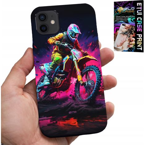 Custodia per iPhone 13 mini - moto, motocross, corse estreme (1/5)