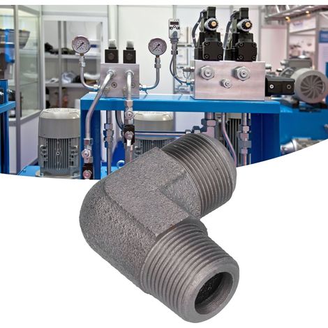 Eisenwinkel 295 80, Übergangsadapter für Hydraulikölschlauch, Außengewinde. (1/5)