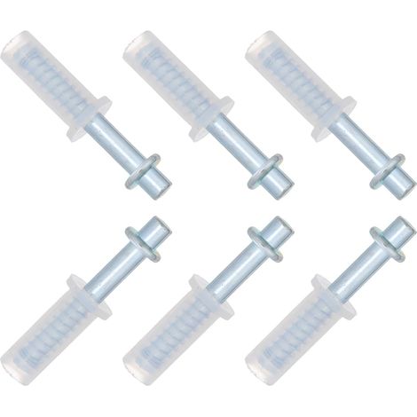 6 Pivots pour portes de placard pliantes charnière élastique