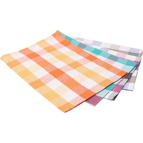 Strofinacci Smakosz 50x70 IV, griglia spessa, mix di colori