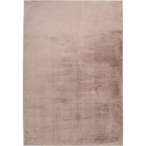 Tapis taupe doux à poils courts pour intérieur - 150 x 80 cm (1/5)