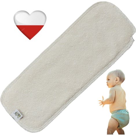 Inserti assorbenti in bambù M MIX 12x33 Inserti assorbenti per pannolini NappiMe (1/5)
