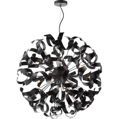 Dar Swash Suspension Swash noire avec rubans noirs (1/4)