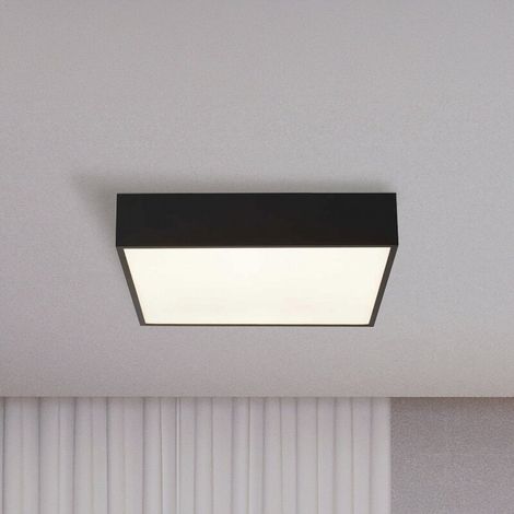 [GEBRAUCHT] B-Ware Searchlight Deckenleuchte Badlampe LED Lampe Zeus schwarz Aluminium Kunststoff (1/2)