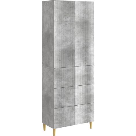 Juego de armarios 2 pcs 66 x 34,5 x 90 cm Madera de ingeniería vidaXL (1/5)