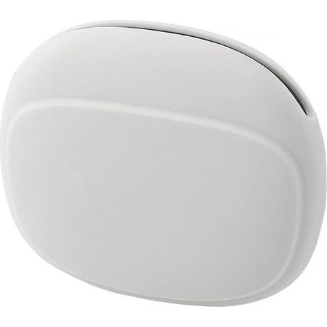 Sac de rangement pour écouteurs en Silicone, portefeuille Compact et Portable, boîte de rangement pour câbles de données, boîte de rangement filaire, sac en Silicone gris clair (1/5)