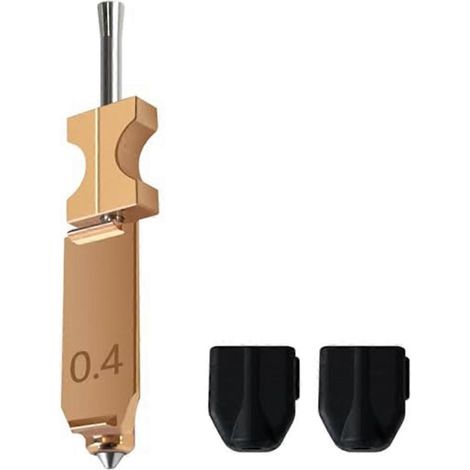 Verbessertes Hotend-Kit für AD5X Schnell abnehmbare Düse, Extruder mit Schnellverschluss, Düsenheizblock, Halsrohr 0,4 mm (1/5)