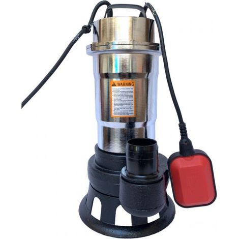 Pompa immersione Elettropompa Sommersa Acque Sporche Chiare Inox 1950W 8000L/h (1/5)