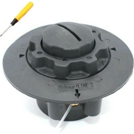Tête de coupe pour débroussailleuse compatible avec STIHL FS38, FS45, FS46, FS50, FSE60, FSE71, FSE81 – Système AUTOCUT C 5-2/4006 et 710 2105 – Livrée avec tournevis