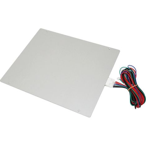 Plateau chauffant de rechange pour imprimante 3D (12 V CC, 120 W) avec câble et accessoires. (1/5)