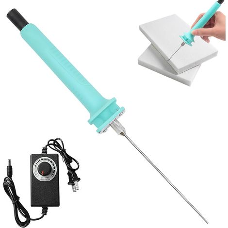 Electric Foam Cutter, Polystyrene Cutter, Hot Polystyrene Cutter, AC110-240V Electric Foam Cutter, Suitable for Cutting Edges, Hot Polystyrene Cutter, European Plug, Engraving Tool, DIY (1/5)