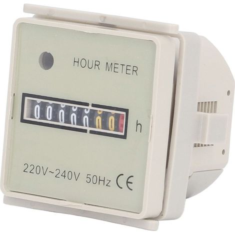 BERM Meter schedule Timer industrial Meter of time electric high precision 099999H59M AC 220240V (1/5)