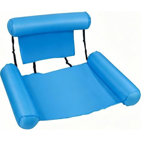 Matelas de piscine, jouets de piscine gonflables, aides à la natation gonflables, accessoires de piscine, jouets de piscine, 125 x 115 cm (1/5)