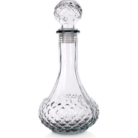 Bottiglia in vetro per distillati e liquori con tappo da 800 ml (1/5)