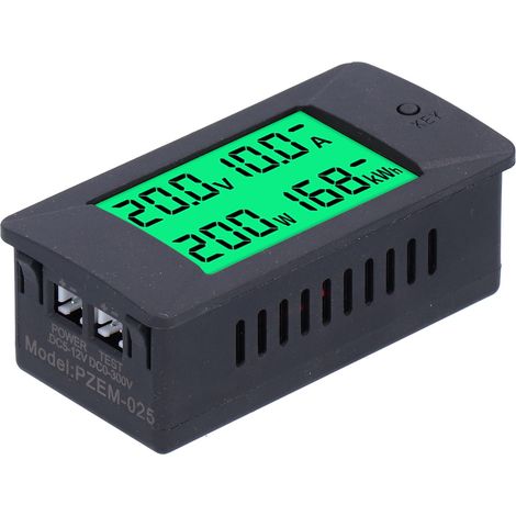 PZEM-025 DC5-12V Strom- und Spannungsmesser mit Digitalanzeige, Multifunktionstester (1/5)