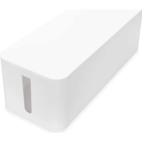 Boîte de rangement pour câbles, bureau (blanc) (1/5)