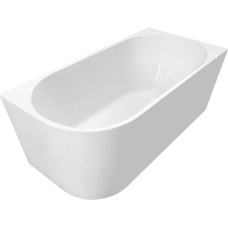 Aqualine Tibera - Badewanne 150x75 cm, rechts, weiß E1037 (1/5)