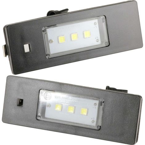 KIT 2 INDICATORI DI DIREZIONE LATERALI A LED COMPATIBILE CON OPEL Astra F / tutti i modelli / BJ 1994-1998 / NERI/ LED 6000K EFFETTO XENON / CAN-BUS, PLUG AND PLAY (1/5)