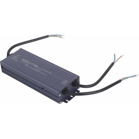 Transformateur d'alimentation LED étanche IP67 200 W AC170-265 V 12 V 16,6 A (1/5)