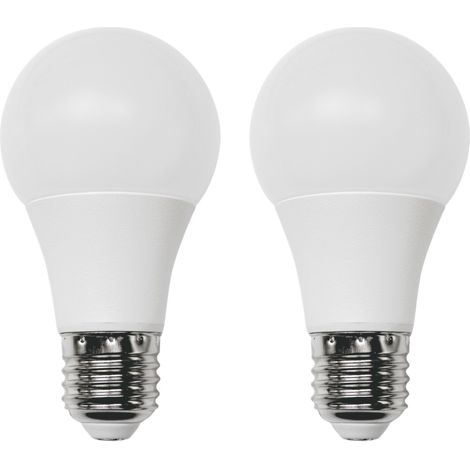 2er-Pack Standard-E27-LED-Lampen, 9 W (entspricht 60 W, 806 lm, 10.000 h, 1 Primer Leader)
