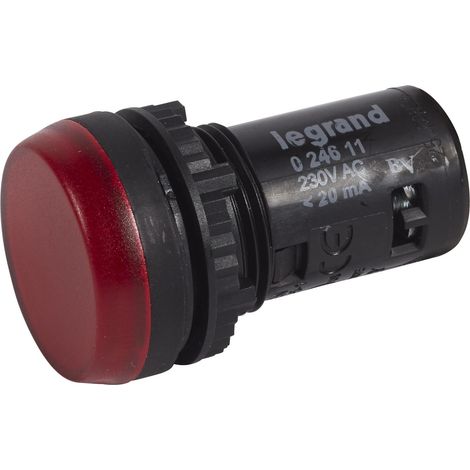 Voyants monoblocs - têtes lumineuses avec LED intégrée IP69 - Osmoz - type de voyants monoblocs - Voyants Rouge 230V (1/2)