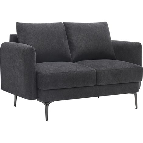 SOFIA MODERN SCANDI STYLE FABRIC LIVING ROOM 2 SEATER SOFA (1/5)