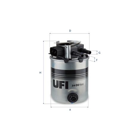 UFI 24.061.01 UFI Kraftstofffilter