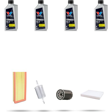 Kit tagliando 4 FILTRI e 4L OLIO compatibile con Citroen C3 Aircross 1.2 Puretech 96kw dal 2017 (1/5)