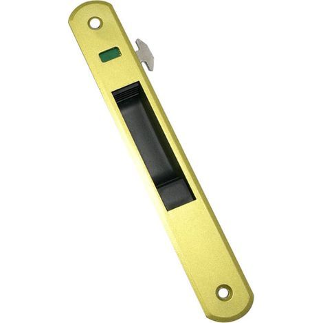 pezzo Maniglia di bloccaggio per porta scorrevole in vetro, finestra, porta, finestra, porta, finestra, porta, finestra, porta, gancio, piastra di fissaggio in lega di zinco - Oro (1/5)