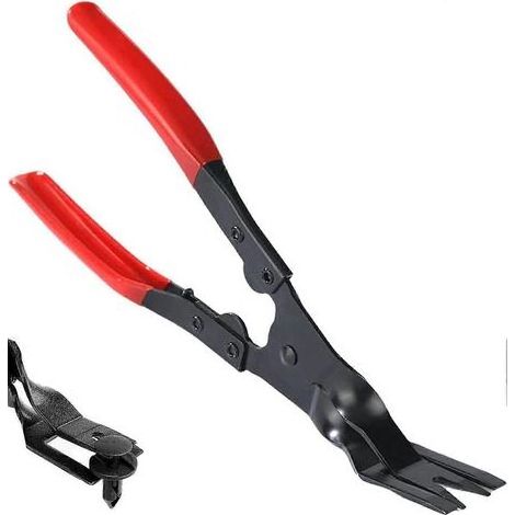 Extracteur de rivets en plastique, outil pratique pour retirer les rivets, les fixations, les clips de garniture et les attaches (rouge)-AquaForge (1/5)